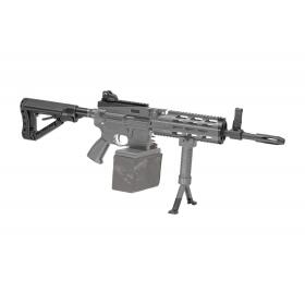 Softair - Maschinengewehr - G&G CM16 LMG Stealth - ab 14, unter 0,5 Joule