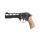Softair - Revolver - Rhino 60DS CO2 NBB schwarz Holzoptik - ab 18, über 0,5 Joule
