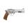 Softair - Revolver - Rhino 60DS CO2 NBB nickel Holzoptik - ab 18, über 0,5 Joule