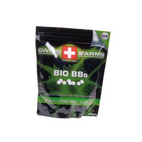 0,25g Swiss Arms Bio BBs4.000 St. weiß 6mm