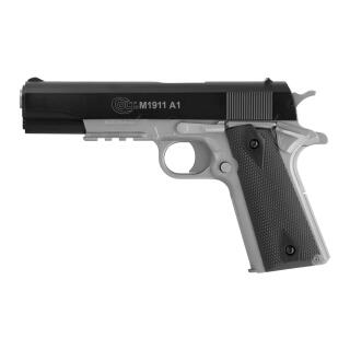 Softair - Pistole - Colt M1911A1 Federdruck Metallschlitten Dual Tone - ab 14, unter 0,5 Joule