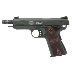 Mauser 1911 OD GreenKal. .22lr HW 10 Schuss Walnuss