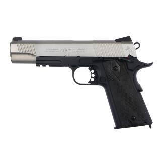 Softair - Pistole - KWC - Colt 1911 Railgun Bicolor CO2 GBB - ab 18, über 0,5 Joule