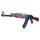 Softair - Rifle - Kalashnikov AK 47 wood spring pressure - from 14, under 0.5 joules