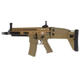 Softair - Rifle - Cybergun - FN Scar S-AEG TAN Nylon Fiber Version - over 18, over 0.5 joules