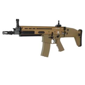 Softair - Gewehr - Cybergun - FN Scar S-AEG TAN Nylon Fiber Version - ab 18, über 0,5 Joule