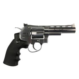 Softair - Revolver - DAN WESSON 4" CO2 NBB silver -...