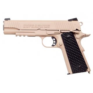 Air Pistol - Swiss Arms - P1911 - Co2-System BlowBack - Cal. 4,5 mm BB Military Rail Pistol