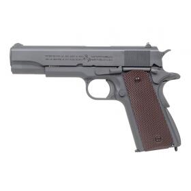 Softair - Pistol - KWC - Colt 1911 parkerized CO2 GBB - from 18 - over 0,5 Joule