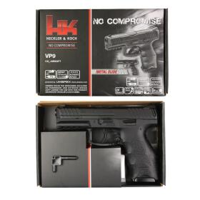 Softair - Pistole - HECKLER & KOCH VP9 CO2 GBB - ab 18, über 0,5 Joule